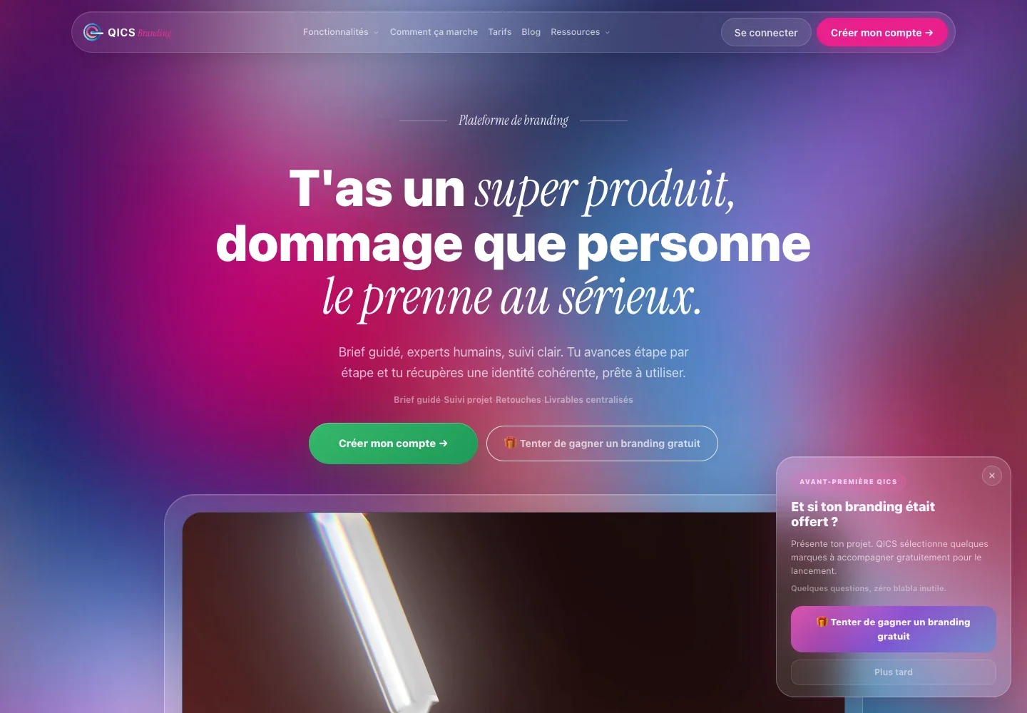 Site QICS Branding